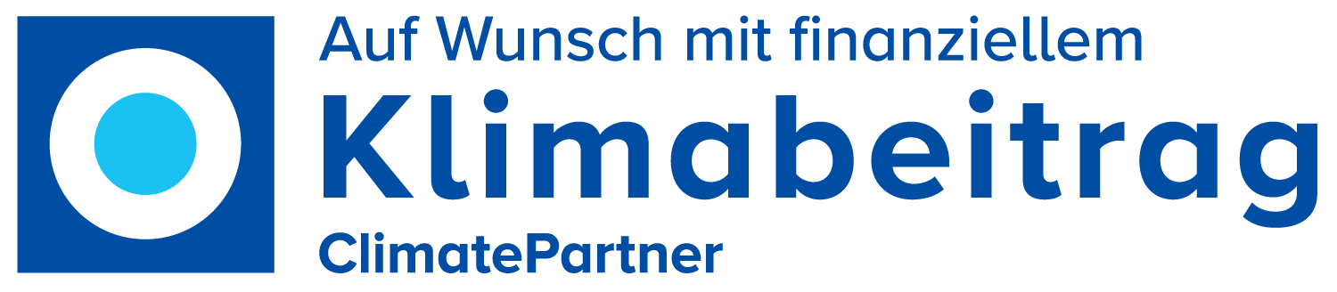 ClimatePartner – Auf Wunsch mit finanziellem Klimabeitrag